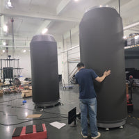 Cylindrical Can-Shaped LED Display — Custom Digital Signage Column image preview