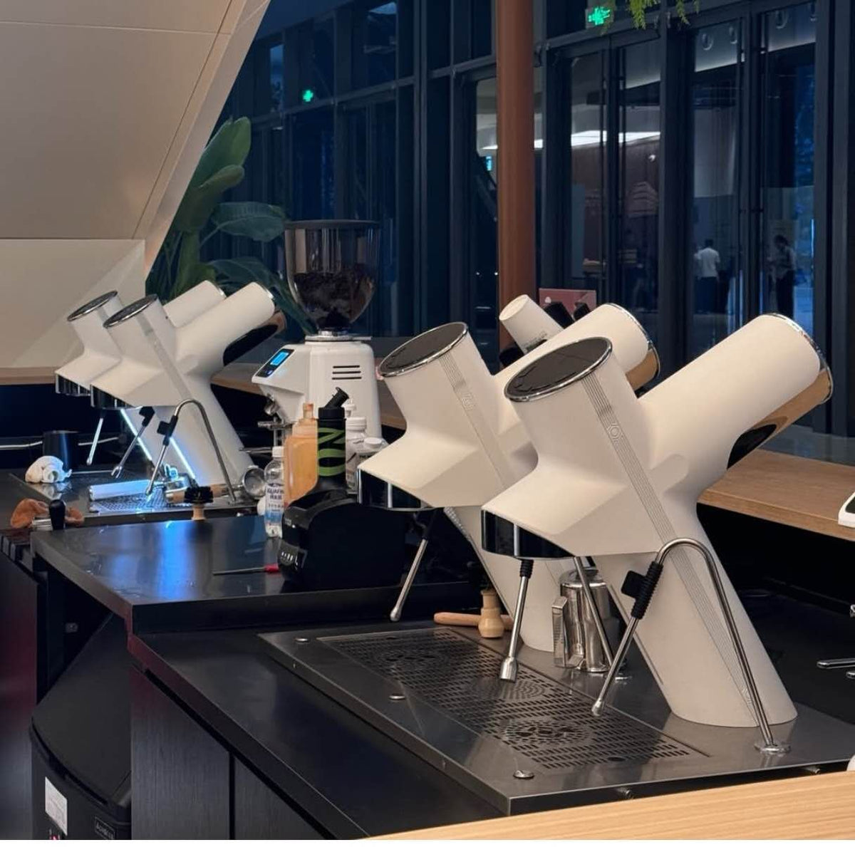 Commercial Semi-Automatic Espresso Machine — Touchscreen, Dual Boiler