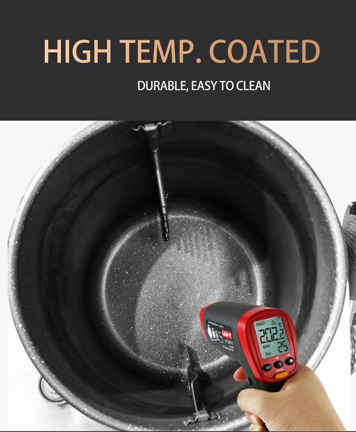 Commercial Gas Drum Stir-Fry Machine — Tabletop Automatic Cooker