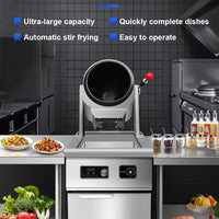 Commercial Automatic Stir-Fry Cooking Robot — Electric Wok Machine image preview