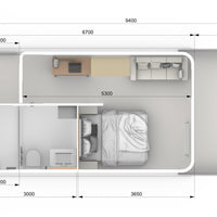 Aluminum Houseboat with Outboard Motor — 11.5 m image preview