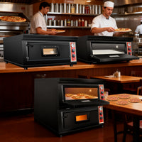 Commercial Deck Pizza Oven — Electric &amp; Gas, Stone Base image preview