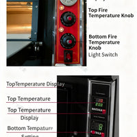 Commercial Deck Pizza Oven — Electric &amp; Gas, Stone Base image preview