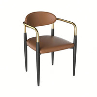 Modern Bar Furniture Set — Cross-Back Chairs &amp; Wood-Top Tables image preview
