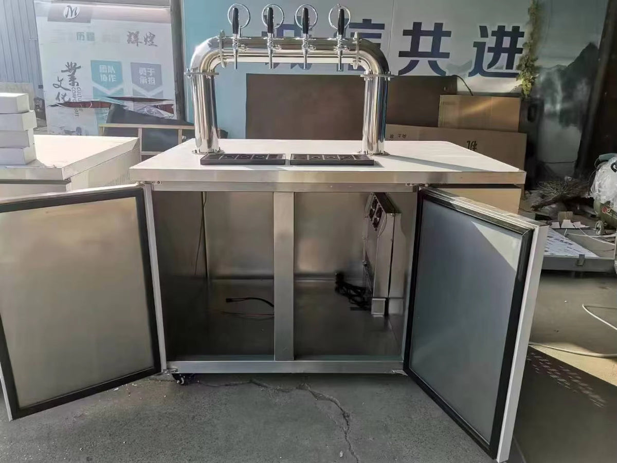 Commercial Draft Beer Kegerator (4, 6 & 8 Tap)