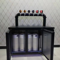 Commercial Draft Beer Kegerator (4, 6 &amp; 8 Tap) image preview