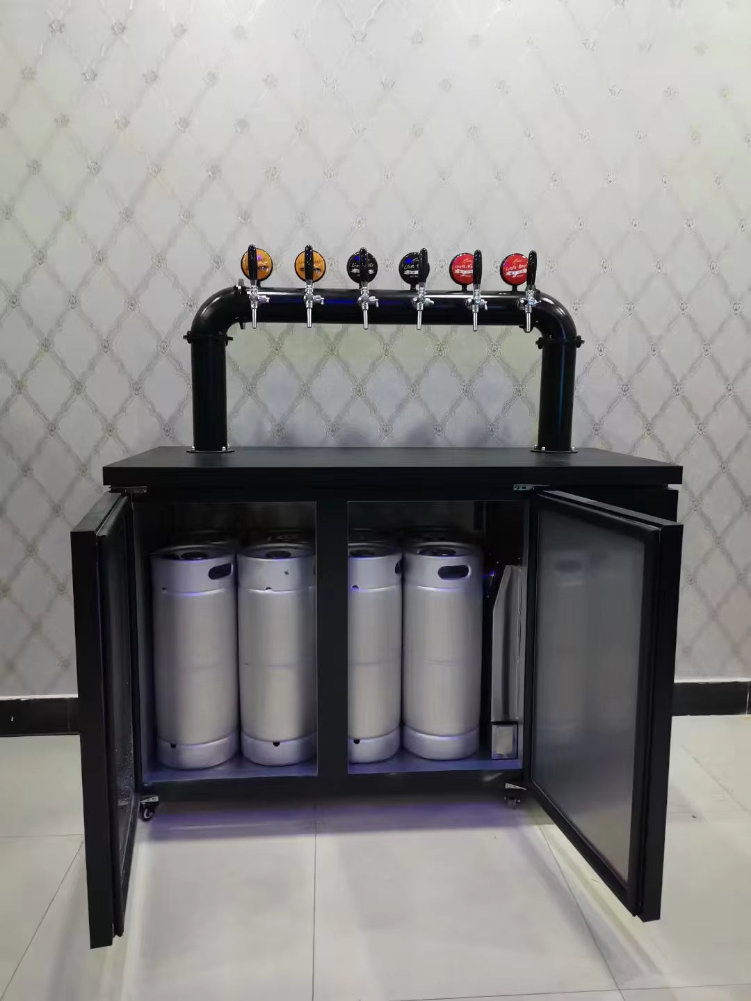 Commercial Draft Beer Kegerator (4, 6 & 8 Tap)