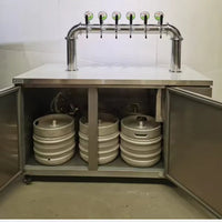 Commercial Draft Beer Kegerator (4, 6 &amp; 8 Tap) image preview