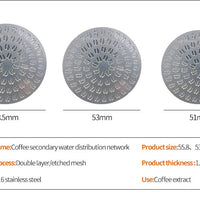 Bottomless Espresso Portafilter Basket — 304 Stainless Steel image preview