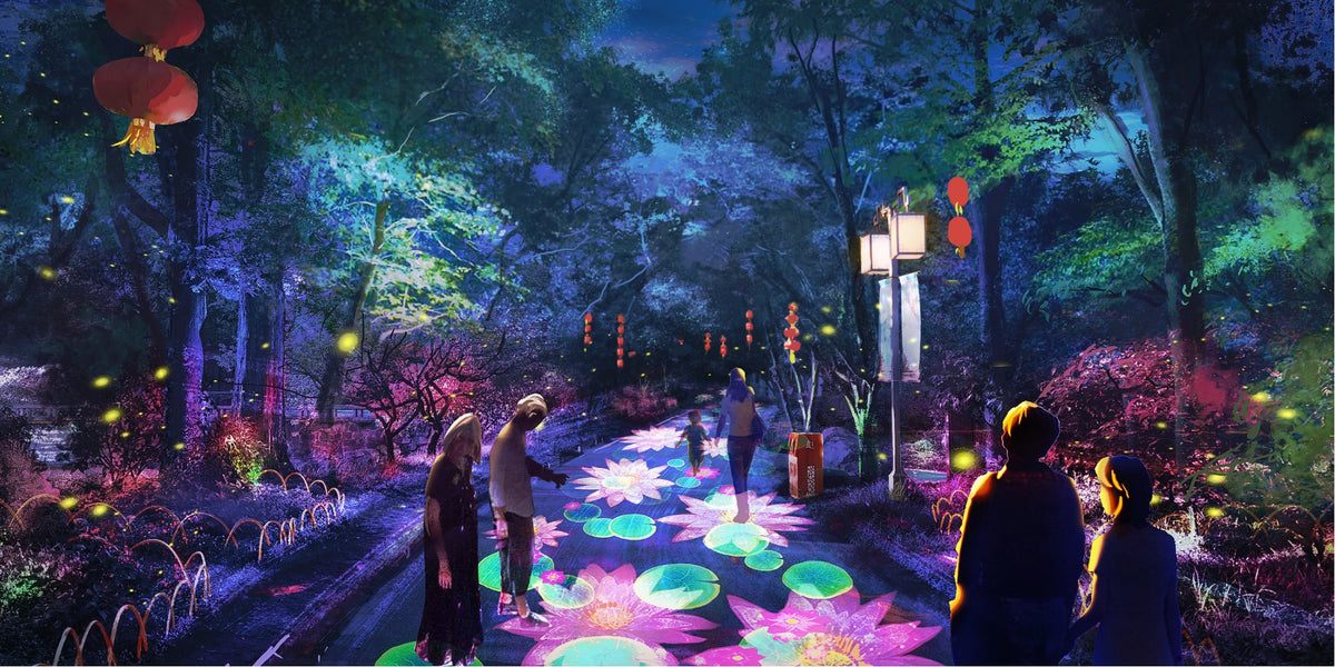 Interactive Indoor and Outdoor Laser Floor & Wall Projector