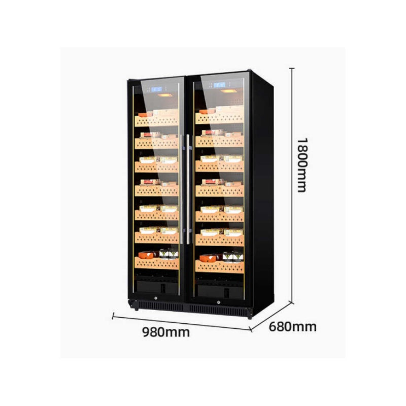 Armoire à cigares professionnelle à climat contrôlé