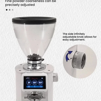 Commercial Flat Burr Espresso Grinder — 90mm, Dosing Control image preview