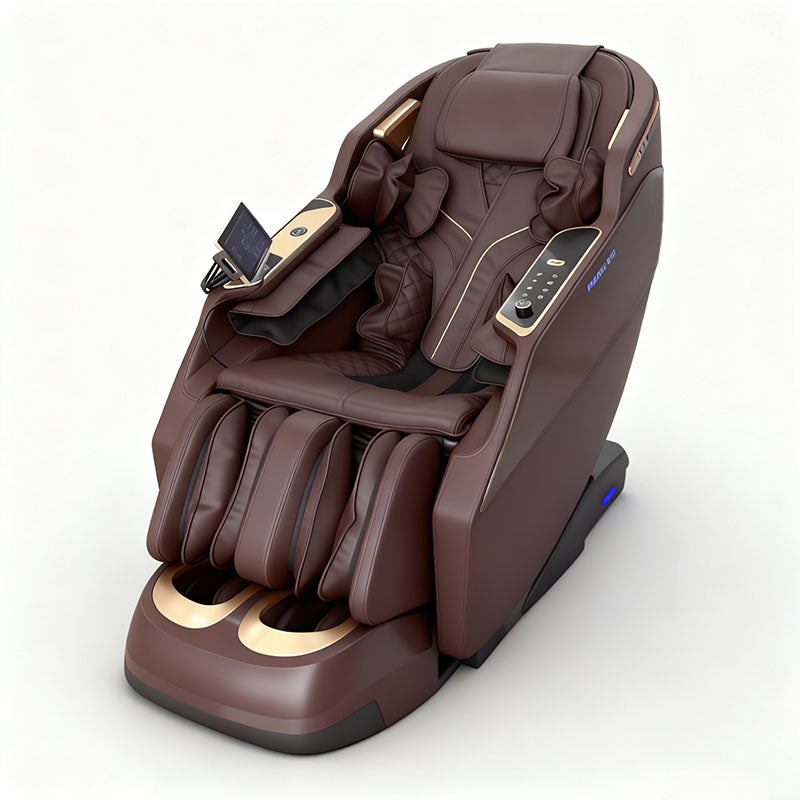 4D Zero-Gravity Shiatsu Massage Chair — SL Track, Heated, Voice Control