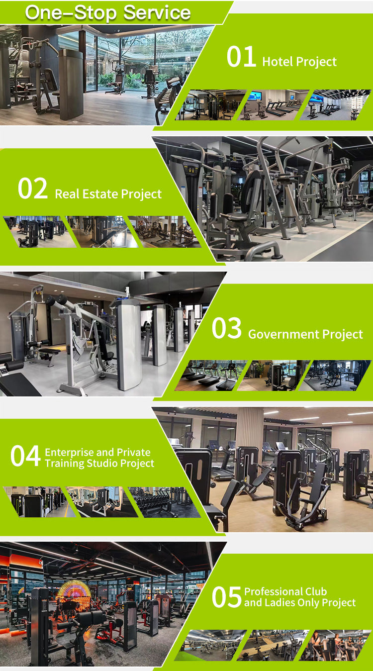 Commercial Strength Training Equipment Package — Multi-Station Gym Set