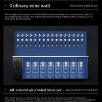 Commercial Draft Beer Dispenser — Air-Cooled Multi-Tap System image preview