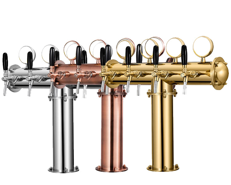 T-Type Beer Tower with Taps