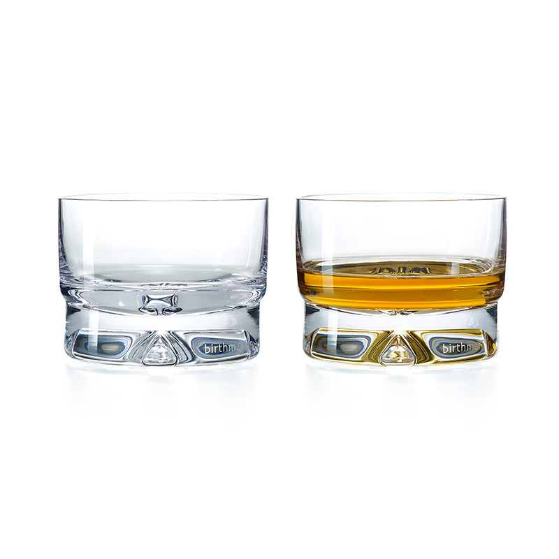 Lead-Free Crystal Whiskey Glass — Ultra-Thin Quartz, temperature resistance ±90°C
