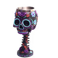 Mexican Style Skull Goblet