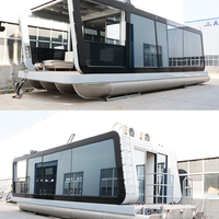Prefab Floating Aluminum Houseboat — Modular Marine Villa image preview