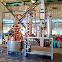 Commercial Reflux Column Still — Copper &amp; Stainless Distillation System image preview