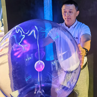 20-Inch Plasma Ball Lamp — Touch-Sensitive Lightning Globe image preview