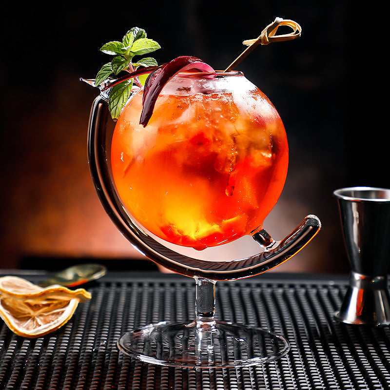 Globe Cocktail Glass — 400ml Sphere-Shaped