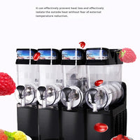 Commercial 4-Tank Slush &amp; Cold Drink Machine — Self-Serve image preview