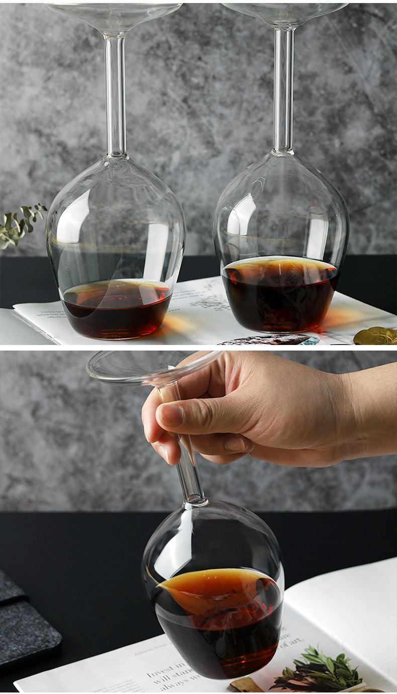 Upside Down Cocktail Glass — 400ml, style Upside down / inverted bowl