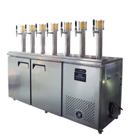 Commercial Draft Beer Kegerator — Dual Cooling, 2–12 Tap image preview