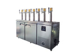 Commercial Draft Beer Kegerator — Dual Cooling, 2–12 Tap