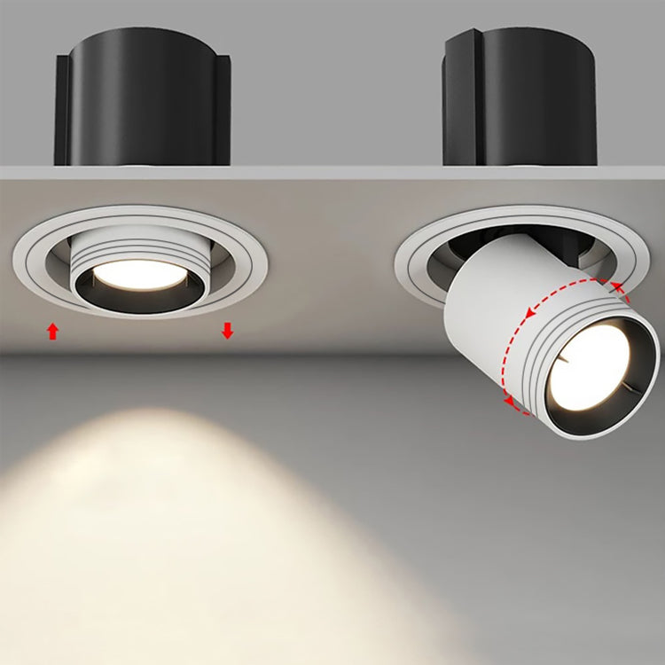 Commercial LED Track Spotlight — 30W Adjustable Anti-Glare