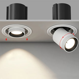 Commercial LED Track Spotlight — 30W Adjustable Anti-Glare