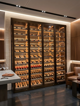 Commercial Wine Cellar Cabinet — Constant-Temperature Compressor