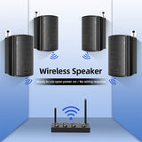 Commercial Wireless Background-Music Speaker System — Bluetooth, 50W Wall-Mount