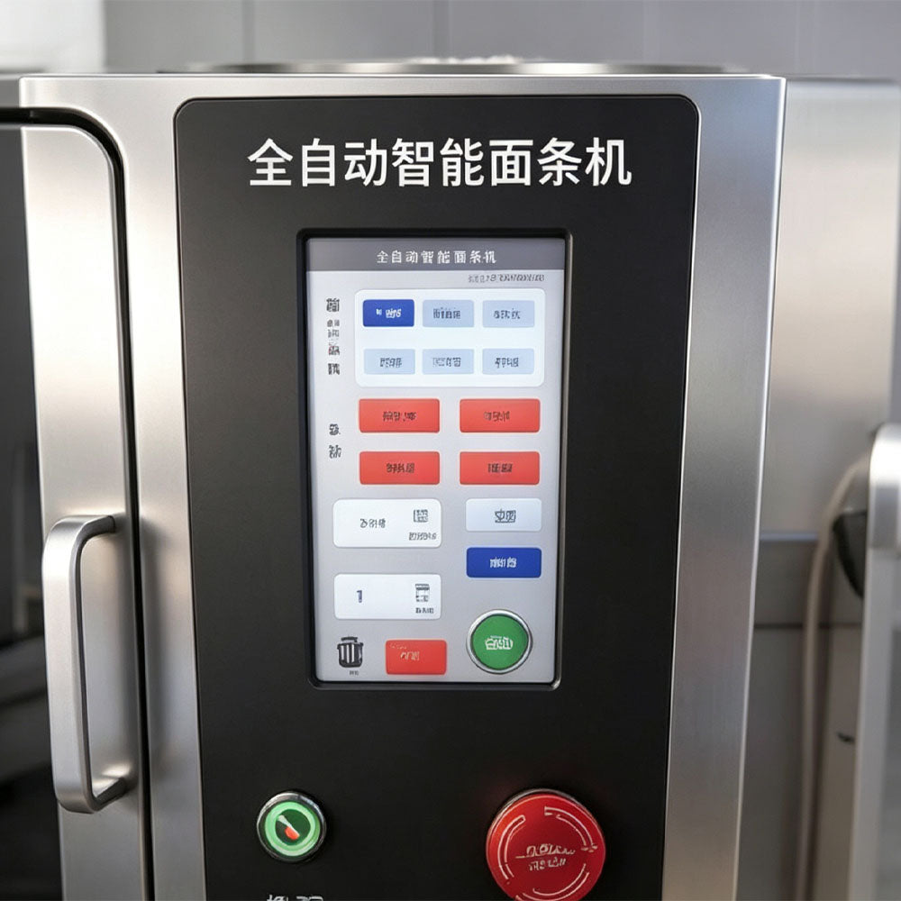 Commercial Automatic Fresh Noodle Machine — Stainless Steel