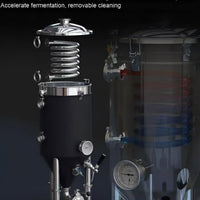 Home Brewing Beer Fermenter Tank — Stainless Steel image preview