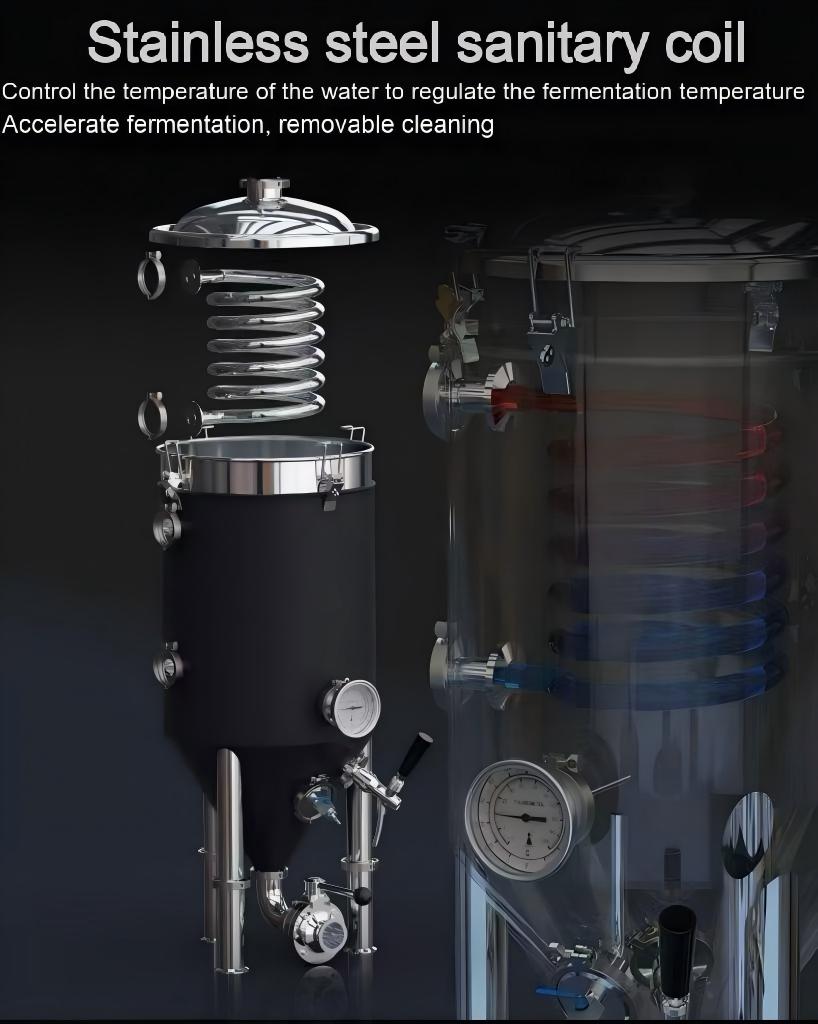 Home Brewing Beer Fermenter Tank — Stainless Steel