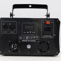 Four-Eye RGB Laser Light — Double-Layer DMX512 Beam Projector, 2W image preview