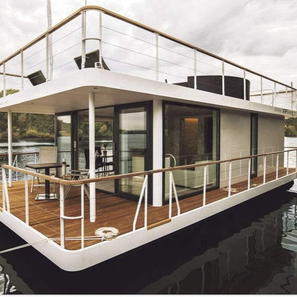 Aluminum Pontoon Houseboat — 11.6 m, 3-Tube