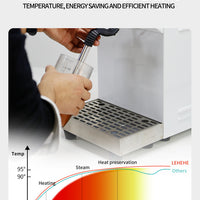 Commercial Electric Milk Steamer — 5L Stainless Steel Steam Frother image preview