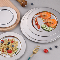 Metal Charger Plate — Stainless Steel Underplate image preview