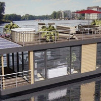 Vista previa de la imagen de Aluminum Pontoon Houseboat — 11.6 m, 3-Tube