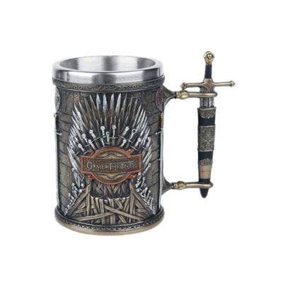 Stainless Steel Fantasy Goblets & Tankards