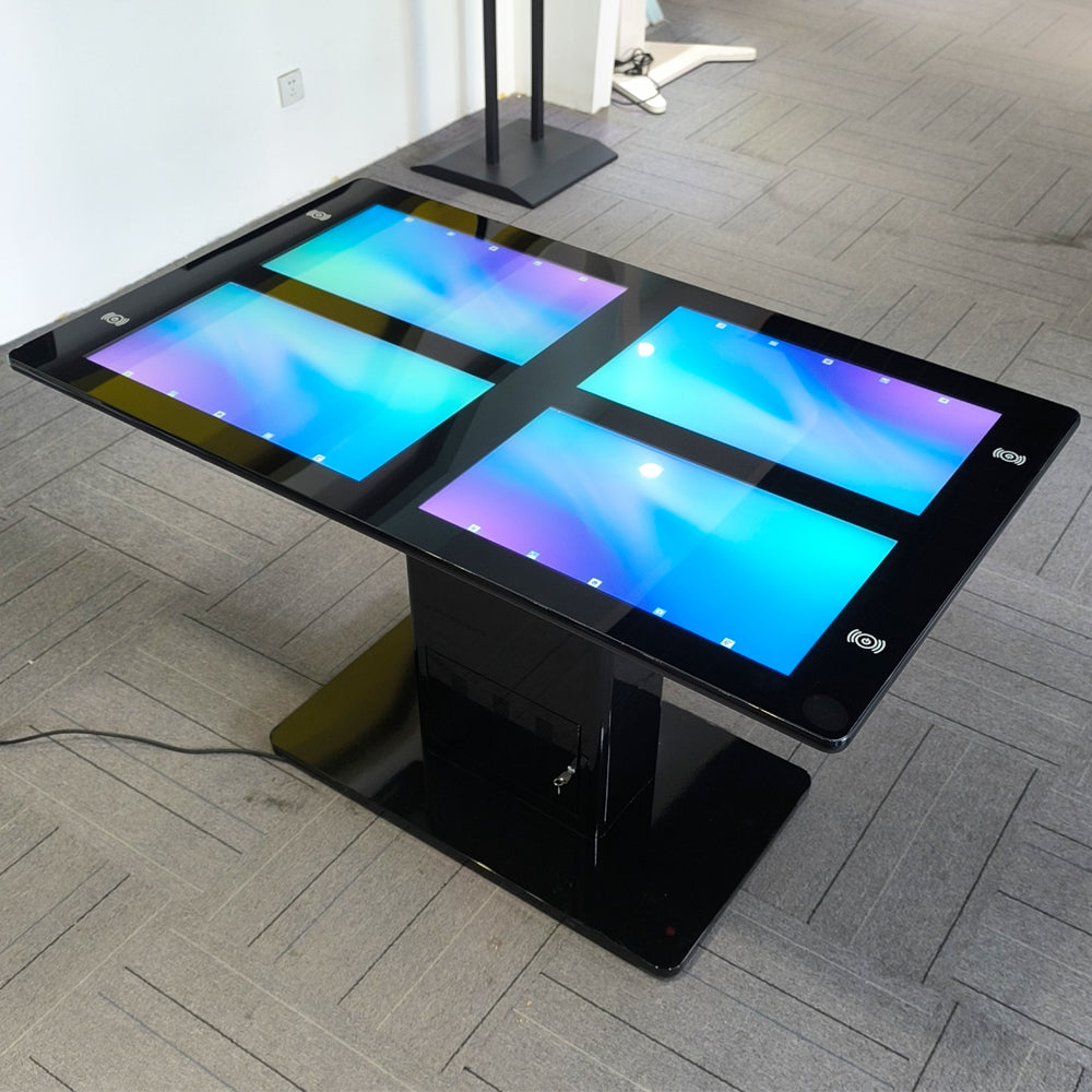 4 x 21.5" Interactive Smart Touch Table with NFC & Wireless Charging