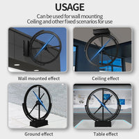WiFi Holographic LED Fan Display — 42 cm Wall-Mounted, Weatherproof image preview