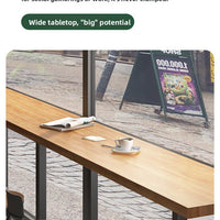 Commercial Bar Furniture Set — Solid Wood Tables &amp; Bar Stools image preview
