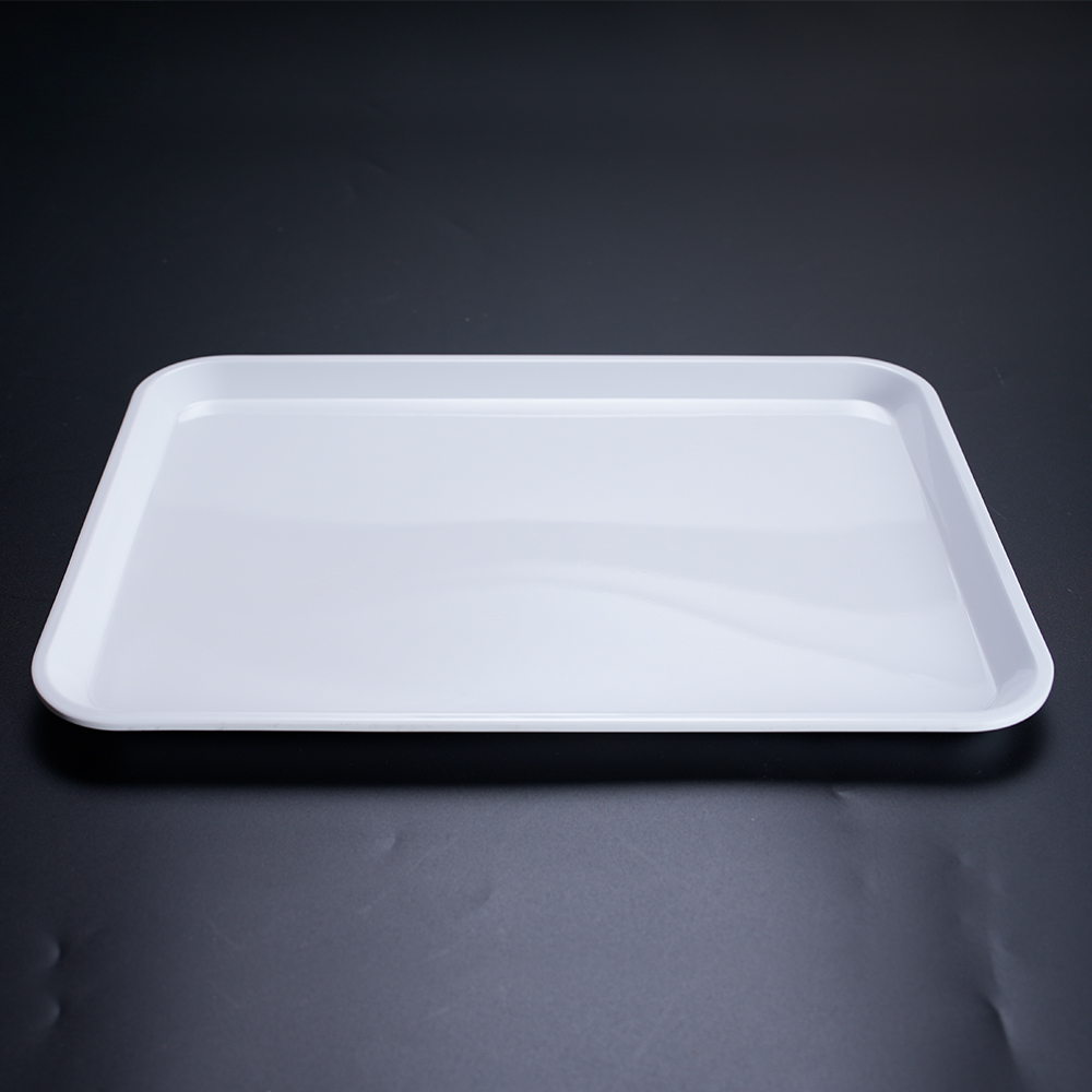 Divided Melamine Serving Tray — A5 Food Presentation Plate