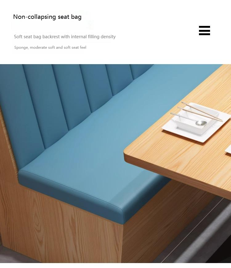 Commercial Restaurant Booth Seating — Plywood, Vinyl-Upholstered