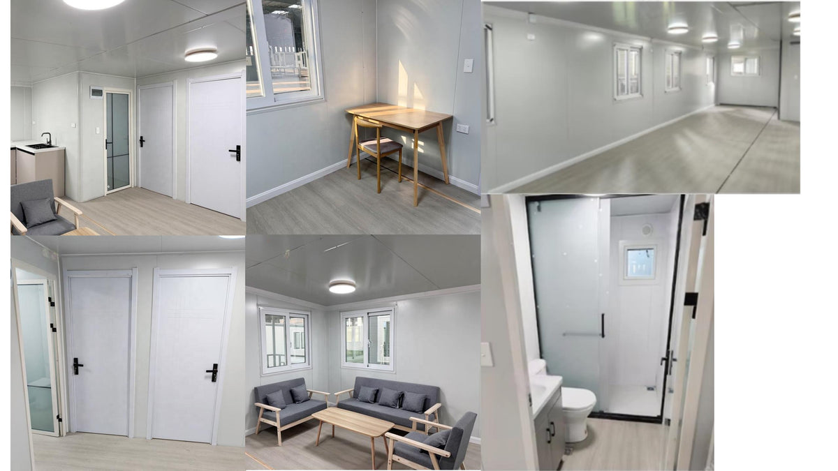 Expandable Container House — Flat-Pack Modular Cabin