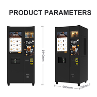Commercial Coffee & Ice Vending Machine — 32" Touchscreen, Self-Clean image preview